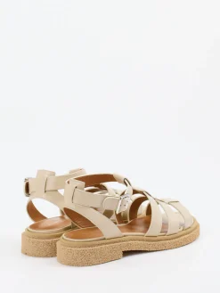 Damen Konstantin Starke – Fischersandalen aus Kalbleder