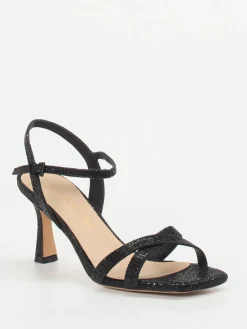 – High Heel Sandaletten aus Metallicleder*Konstantin Starke New