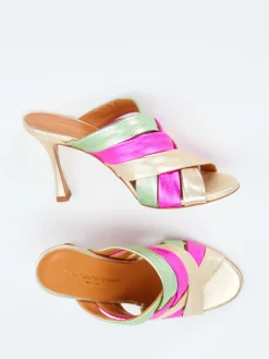 – High Heels aus Metallicleder color*Konstantin Starke Online