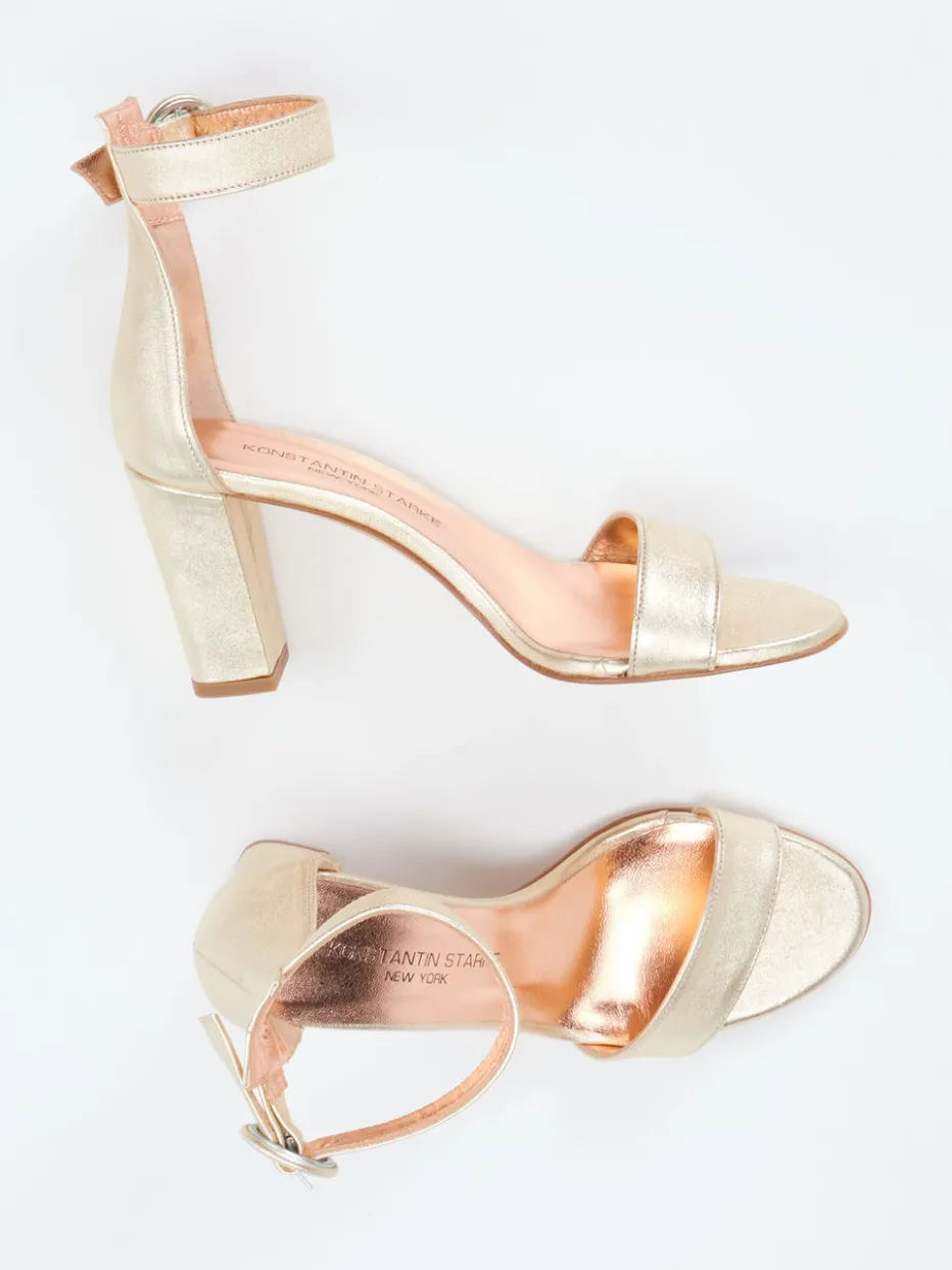 Damen Konstantin Starke – High Heel Sandale aus Veloursleder