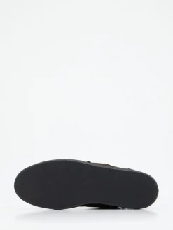 – High-Top Sneaker aus Veloursleder Dunkel*Konstantin Starke Hot