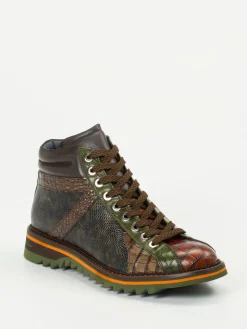 Herren Konstantin Starke – High-Top-Sneaker aus geprägtem Leder