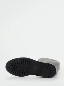 Damen Konstantin Starke – Kniehohe Stiefel aus Kalbleder dunkel