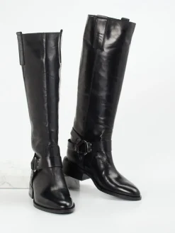 Damen Konstantin Starke – Kniestiefel aus Kalbleder