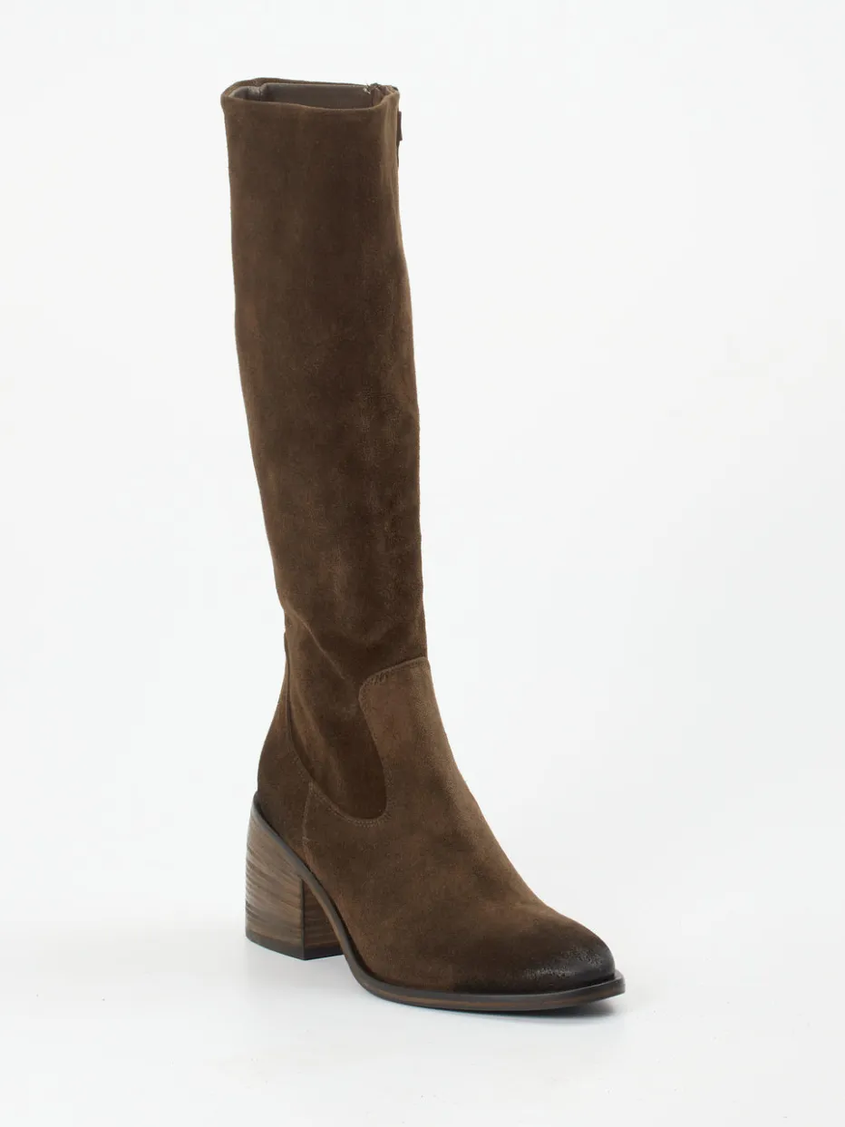 Damen Konstantin Starke – Kniestiefel aus Veloursleder