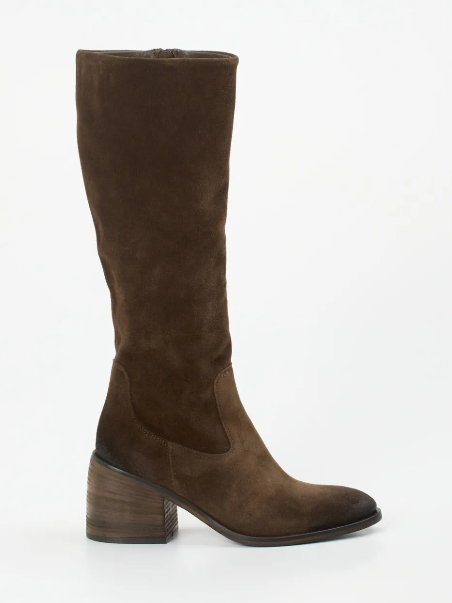 Damen Konstantin Starke – Kniestiefel aus Veloursleder