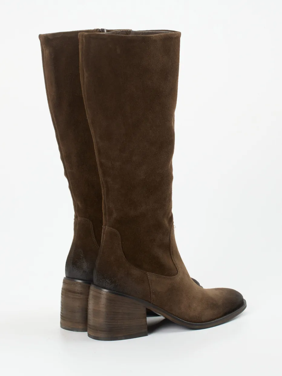 Damen Konstantin Starke – Kniestiefel aus Veloursleder