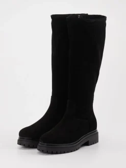 Damen Konstantin Starke – Langschaftstiefel aus Veloursleder