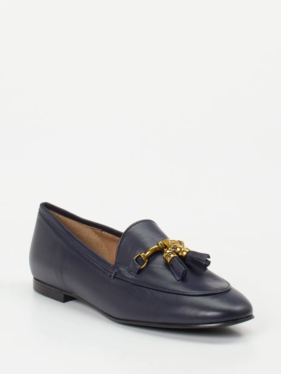 Damen Konstantin Starke – Loafer aus Lammleder Dunkel