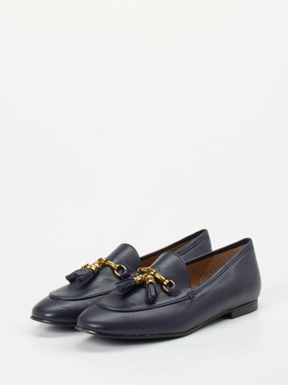 Damen Konstantin Starke – Loafer aus Lammleder Dunkel