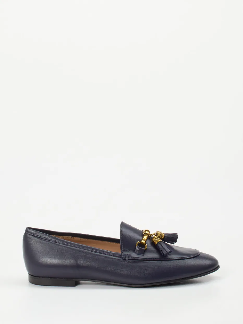 Damen Konstantin Starke – Loafer aus Lammleder Dunkel