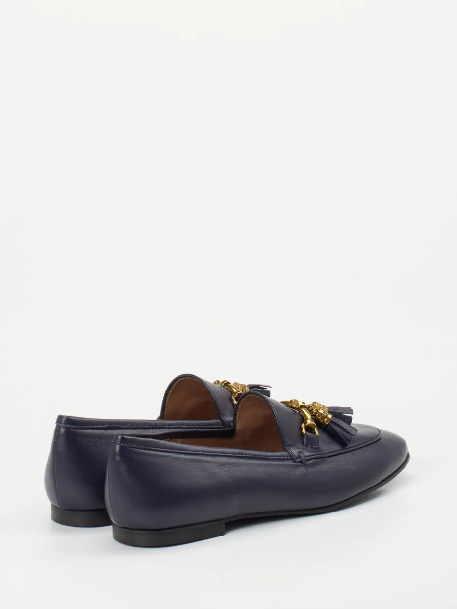 Damen Konstantin Starke – Loafer aus Lammleder Dunkel