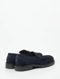 Herren Konstantin Starke – Loafer aus Veloursleder dunkel