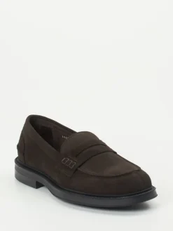 – Loafer aus Veloursleder Dunkel*Konstantin Starke Online