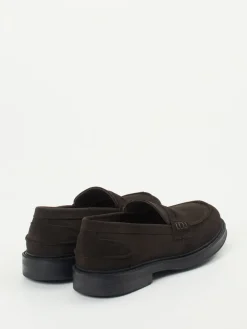 – Loafer aus Veloursleder Dunkel*Konstantin Starke Online