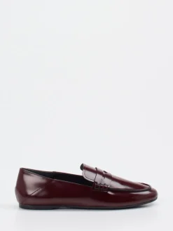 Damen Konstantin Starke – Loafer aus Hochglanzleder Bordeaux