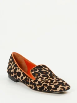 – Loafer aus Ponyfell mit Leopardenprint*Konstantin Starke Clearance