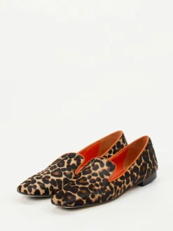– Loafer aus Ponyfell mit Leopardenprint*Konstantin Starke Clearance