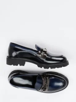 – Loafer aus Hochglanzleder Dunkelblau*Konstantin Starke Online