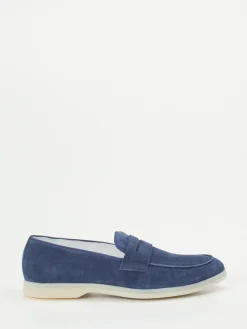 Herren Konstantin Starke – Loafer aus Veloursleder marine