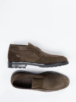 – Loafer aus Veloursleder Oliv*Konstantin Starke Best