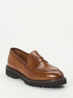 Herren Konstantin Starke – Loafer aus Büffelleder cognac