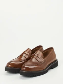 Herren Konstantin Starke – Loafer aus Büffelleder cognac