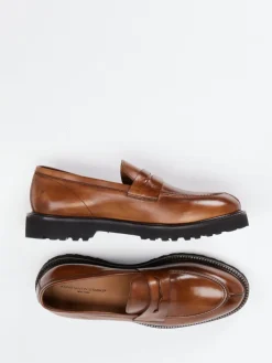 Herren Konstantin Starke – Loafer aus Büffelleder cognac