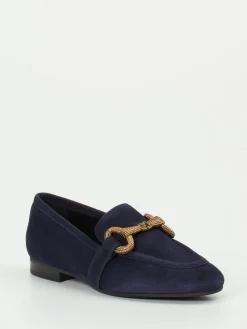 Damen Konstantin Starke – Loafer aus Veloursleder Dunkel