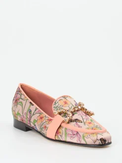 Damen Konstantin Starke – Loafer aus glänzendem Textil Rosé