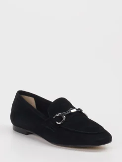 Damen Konstantin Starke – Loafer aus Veloursleder Schwarz