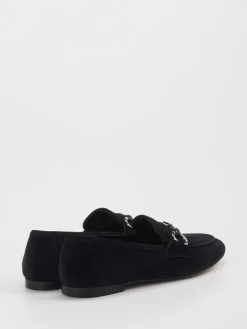 Damen Konstantin Starke – Loafer aus Veloursleder Schwarz