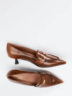 Damen Konstantin Starke – Loafer-Pumps aus Hochglanzleder