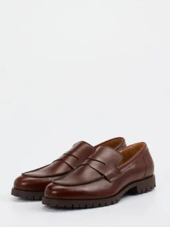 Herren Konstantin Starke – Loafer aus Kalbleder Dunkel