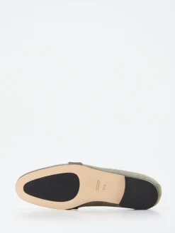 Damen Konstantin Starke – Loafer aus Textil in Oliv