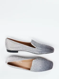 – Loafer aus Metallicleder*Konstantin Starke