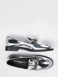 Damen Konstantin Starke – Loafer aus Metallicleder