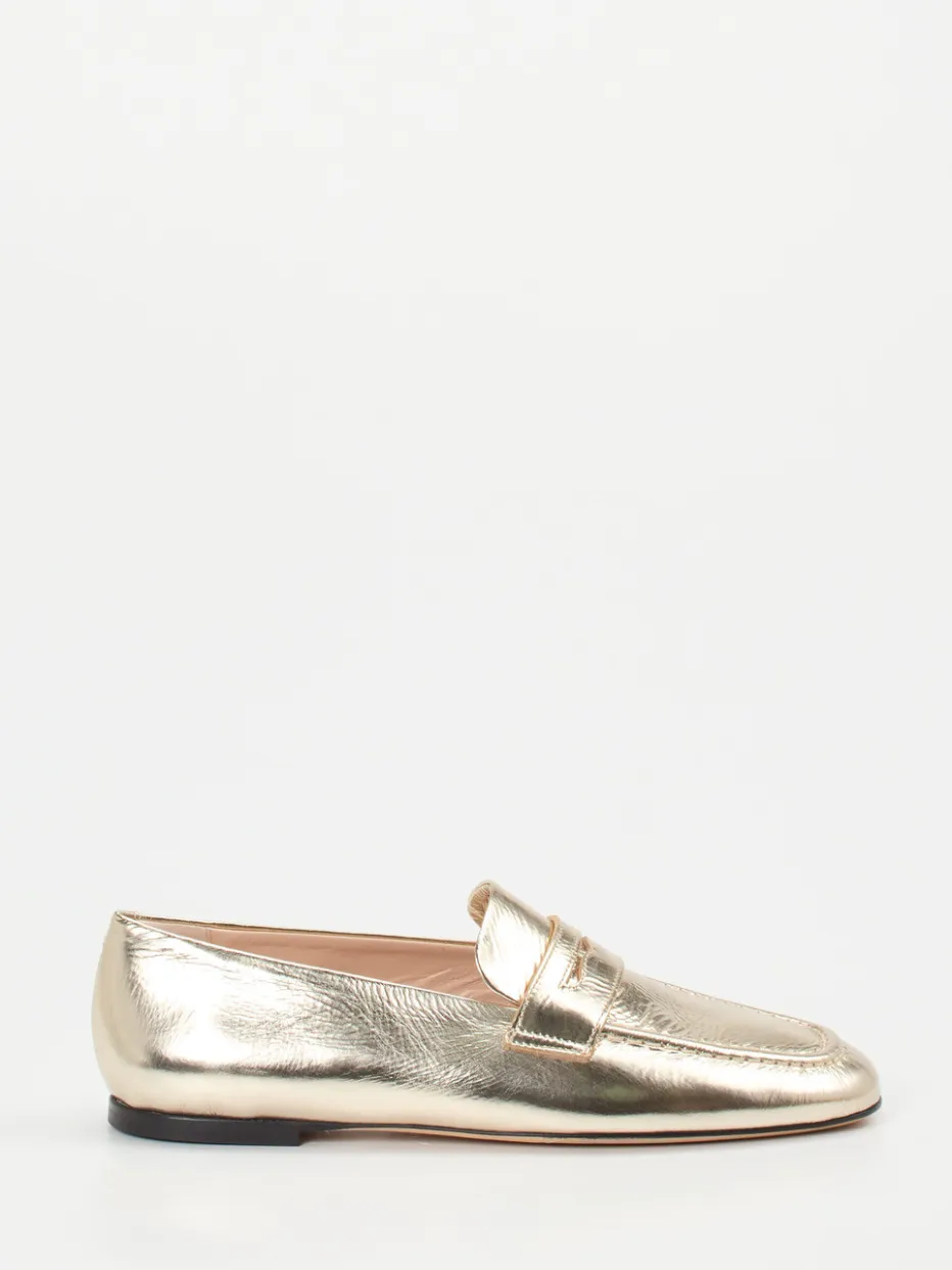 Damen Konstantin Starke – Loafer aus Metallicleder