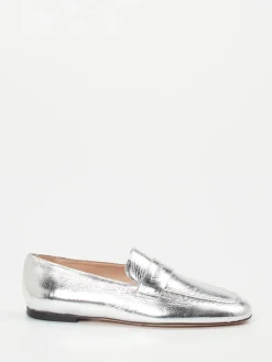 – Loafer aus Metallicleder*Konstantin Starke
