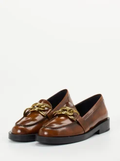 – Loafer aus Hochglanzleder Cognac*Konstantin Starke Outlet