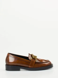 – Loafer aus Hochglanzleder Cognac*Konstantin Starke Outlet