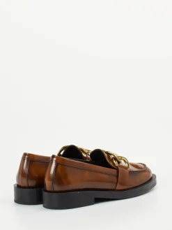 – Loafer aus Hochglanzleder Cognac*Konstantin Starke Outlet