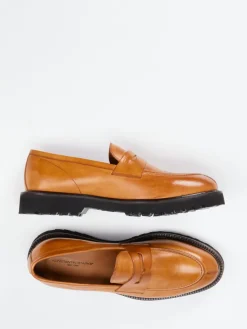 Herren Konstantin Starke – Loafer aus Büffelleder Cognac