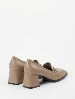 Damen Konstantin Starke – Loafer-Pumps aus Lammleder taupe