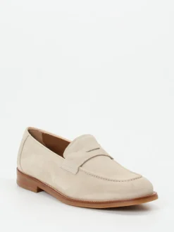 Herren Konstantin Starke – Loafer aus Veloursleder Beige