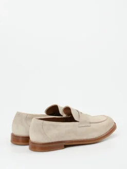 Herren Konstantin Starke – Loafer aus Veloursleder Beige