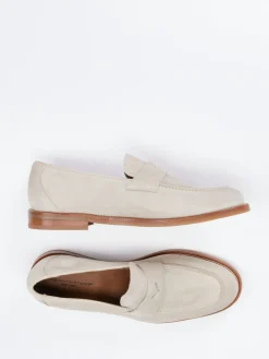 Herren Konstantin Starke – Loafer aus Veloursleder Beige