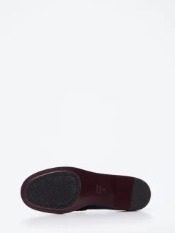 Damen Konstantin Starke – Loafer aus Hochglanzleder Nacht