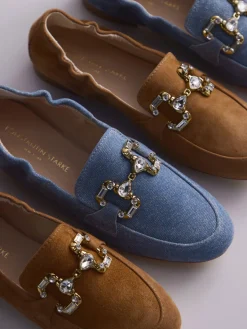 – Loafer aus Veloursleder Cognac*Konstantin Starke Discount