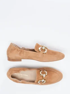 – Loafer aus Veloursleder Cognac*Konstantin Starke Discount